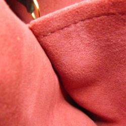 Pre Owned Louis Vuitton Ebene Damier Saleya MM Handbag