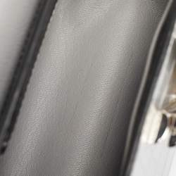 Louis Vuitton Silver Alligator Twist PM Bag
