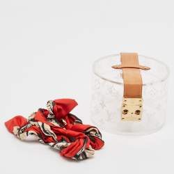 Pre Owned Louis Vuitton Monogram Plexiglass Box Scott 