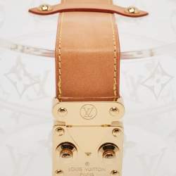 Pre Owned Louis Vuitton Monogram Plexiglass Box Scott 