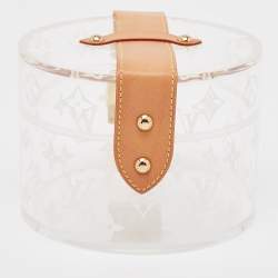 Pre Owned Louis Vuitton Monogram Plexiglass Box Scott 