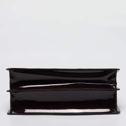 Pre Owned Louis Vuitton Amarante Monogram Vernis Deesse GM Bag