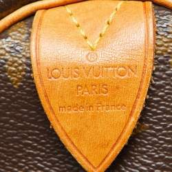 Louis Vuitton Monogram Canvas Speedy 30 Bag