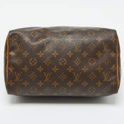 Louis Vuitton Monogram Canvas Speedy 30 Bag