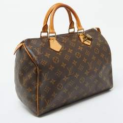 Louis Vuitton Monogram Canvas Speedy 30 Bag