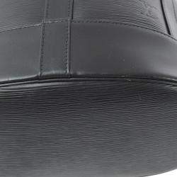 Pre Owned Louis Vuitton Black Epi Randonnee PM Bucket Shoulder Bag