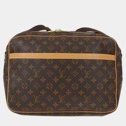 Pre Owned Louis Vuitton Monogram Reporter GM Shoulder Bag