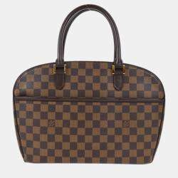 Pre Owned Louis Vuitton Damier Sarria Horizontal Handbag