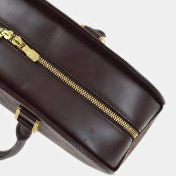 Pre Owned Louis Vuitton Damier Sarria Horizontal Handbag