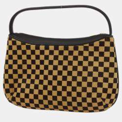 Pre Owned Louis Vuitton Damier Sauvage Tiger Handbag