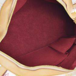 Louis Vuitton White Monogram Multicolor Claudia Handbag