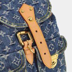 Louis Vuitton Blue Monogram Denim Sac a Dos GM Backpack