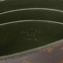 Pre Owned Louis Vuitton Khaki Monogram Canvas Félicie Strap & Go Bag