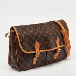 Pre Owned Louis Vuitton Monogram Canvas Sac Gibeciere GM Bag