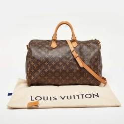 Pre Owned Louis Vuitton Monogram Canvas Speedy Bandoulière 40 Bag