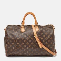 Pre Owned Louis Vuitton Monogram Canvas Speedy Bandoulière 40 Bag