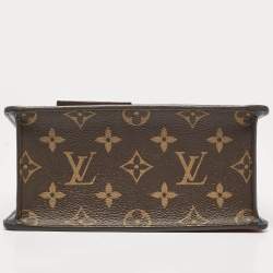 Pre Owned Louis Vuitton Scarlet Monogram Vernis and Epi Leather Spring Street Bag