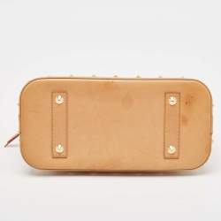 Pre Owned Louis Vuitton White Monogram Multicolore Canvas Alma PM Bag