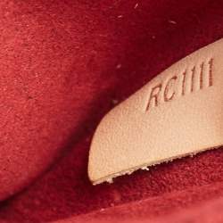 Pre Owned Louis Vuitton White Monogram Multicolore Canvas Alma PM Bag