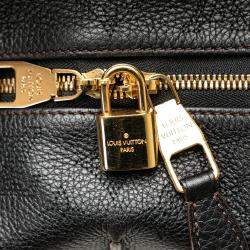 Louis Vuitton Black Monogram Mahina Selene MM