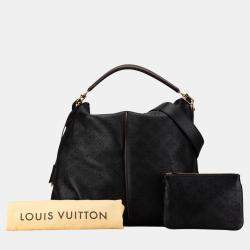 Louis Vuitton Black Monogram Mahina Selene MM