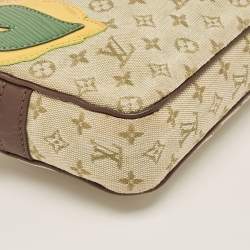 Louis Vuitton Khaki Monogram Mini Lin Limited Edition Conte De Fees Pochette