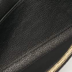 Louis Vuitton Black/Beige Giant Monogram Empreinte Leather Emilie Wallet