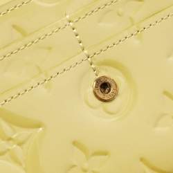 Louis Vuitton Vert Impression Monogram Vernis Sarah Wallet