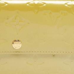 Louis Vuitton Vert Impression Monogram Vernis Sarah Wallet