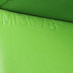 Louis Vuitton Vert Tonic Monogram Vernis Port Feuille Vienoise French Purse Wallet