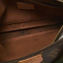 Pre Owned Louis Vuitton Khaki Monogram Canvas Multi Pochette Accessories Bag