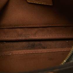 Pre Owned Louis Vuitton Khaki Monogram Canvas Multi Pochette Accessories Bag