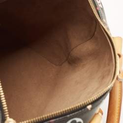 Pre Owned Louis Vuitton Black Monogram Multicolore Canvas Speedy 30 Bag