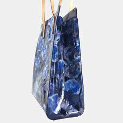 Louis Vuitton Grand blue  Vernis Ikat Flower Tote Bag