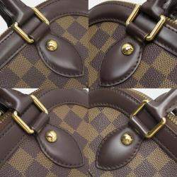 Louis Vuitton Canvas Ebene Damier Trevi PM Handbag