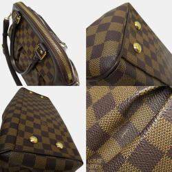 Louis Vuitton Canvas Ebene Damier Trevi PM Handbag