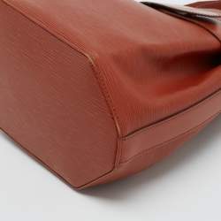Pre Owned Louis Vuitton Kenyan Fawn Epi Leather Sac D'Epaule PM Bag