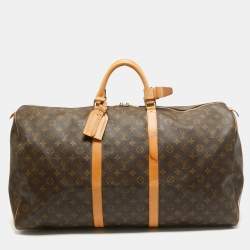 Louis Vuitton Monogram Canvas Keepall 60 Bag