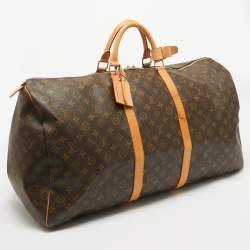 Louis Vuitton Monogram Canvas Keepall 60 Bag