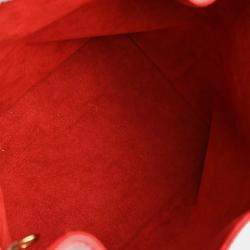 مملوكة مسبقًا Louis Vuitton Red Epi Petite Noe Bucket Shoulder Bag