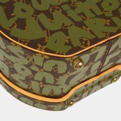 Louis Vuitton Khaki Monogram Graffiti Boite Chapeau 30 Hat Box