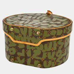 Louis Vuitton Khaki Monogram Graffiti Boite Chapeau 30 Hat Box