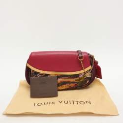 Louis Vuitton Multicolor Monogram Canvas and Sequin Savage Club Clutch