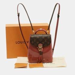 Louis Vuitton Vieux Rose Monogram Canvas and Patent Leather Hot Springs Backpack
