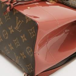 Louis Vuitton Vieux Rose Monogram Canvas and Patent Leather Hot Springs Backpack