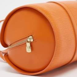مملوكة مسبقًا Louis Vuitton Mandarin Epi Leather Soufflot Bag