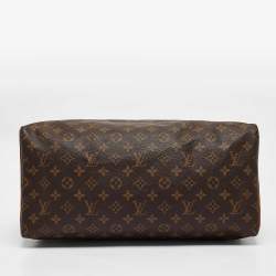 Pre Owned Louis Vuitton Monogram Canvas Speedy 40 Bag