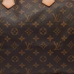 Pre Owned Louis Vuitton Monogram Canvas Speedy 40 Bag