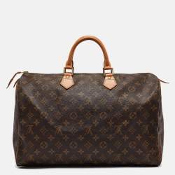 Pre Owned Louis Vuitton Monogram Canvas Speedy 40 Bag