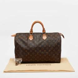 Pre Owned Louis Vuitton Monogram Canvas Speedy 40 Bag